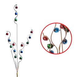 Bell Spiral Garden Stake Multicolor