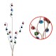Bell Spiral Garden Stake Multicolor
