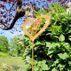 Triple Spinning Heart Garden Stake