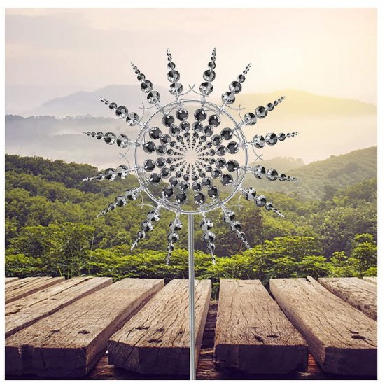 Magical Metal Windmill-Kinetic Metal Wind Spinners