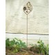 Butterfly On Heart Garden Stake