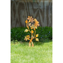 Daisy Flamed Garden Stake