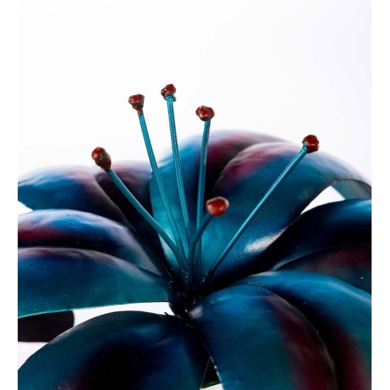 Spinning Flower Garden Stake Trio