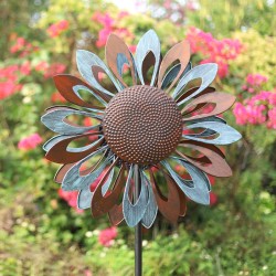 Retro Sunflower Wind Spinner
