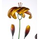Spinning Flower Garden Stake Trio