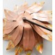 Bronze Flower Garden Stakes, Set of 3