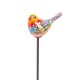 Handcrafted Ceramic Bird Decorative Garden Stake