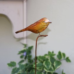 Staked Bird Garden Ornament