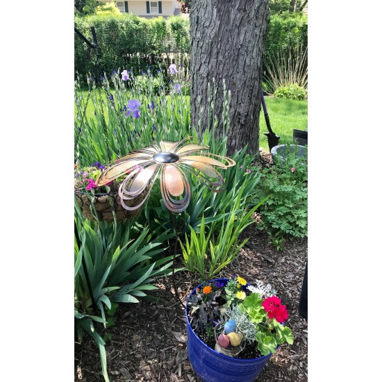 Cutout Daisy Garden Stake