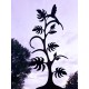 Hummingbird on Plant Garden Stake