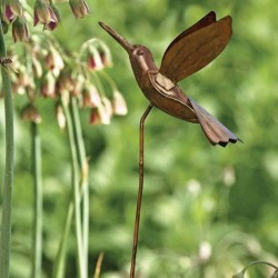 Hummingbird Garden Stake