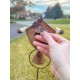 Birdhouse and Bell Garden Stake