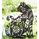 Metal Animal Silhouette Garden Stake