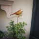 Staked Bird Garden Ornament