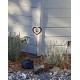 Triple Spinning Heart Garden Stake
