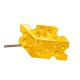 Cat, Mouse and Cheese Whimsical Metal Wind Spinner