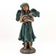 39" Hand-Painted Magnesium Angel Statue – Nicole with Cat