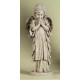 Young Guardian Angel Figure Praying Large Garden Or Memorial Statue