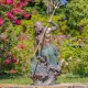 48" Hand-Painted Merman Statue – Scotty