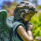 28"Evie" Hand-Painted Magnesium Angel Statue