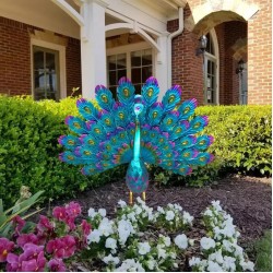 Beautiful Peacock Statue Decor