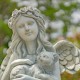 39" Hand-Painted Magnesium Angel Statue – Nicole