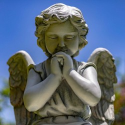 28"Evie" Praying Angel Statue