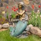 34"Dezlynn" Hand-Painted Magnesium Mermaid Statue