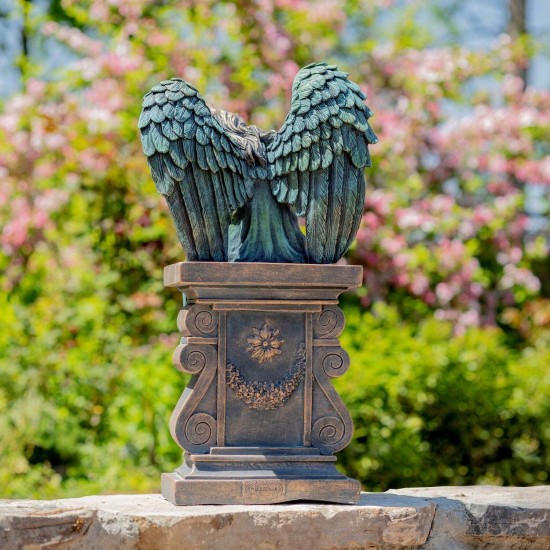 30.7"Nicole Alyse" Hand-Painted Magnesium Angel Statue
