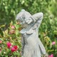 30"Oliver" Hand-Painted Magnesium Fairy Statue with Planter