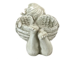 God's Messenger Cherub Garden Figure