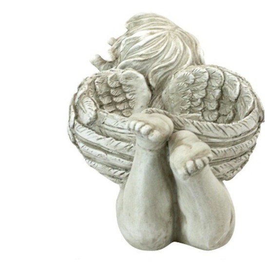 God's Messenger Cherub Garden Figure