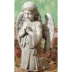 Irish Celtic Angel Kneeling To  Pray Garden Figure