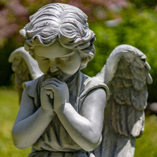 28"Evie" Praying Angel Statue