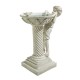 Summer Time Sculptural Birdbath Garden Statue