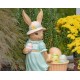 24"Anna Mae" Easter Bunny Garden Statue