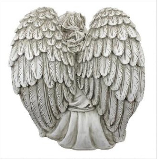 Harmony At Ease Angel Statue Memorial Or Garden Statue
