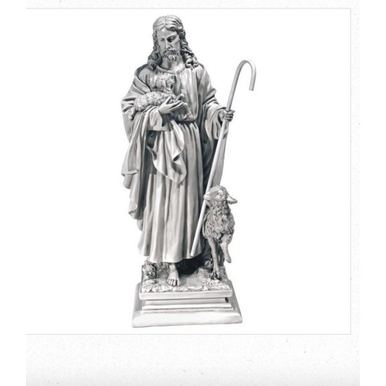 Jesus The Good Shepherd Garden Statue