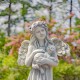 39" Hand-Painted Magnesium Angel Statue – Nicole