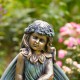 25.5"Iris" Bohemian Fairy Garden Statue