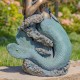 34"Dezlynn" Hand-Painted Magnesium Mermaid Statue