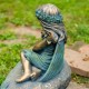 25.5"Iris" Bohemian Fairy Garden Statue