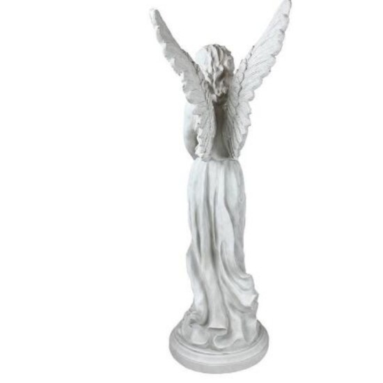 Heavens Guardian Angel Garden Memorial Statue Large 38 Inch Tall