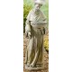 Saint Francis Solar Bird Bath Garden Statue