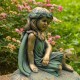25.5"Iris" Bohemian Fairy Garden Statue