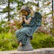 28"Evie" Hand-Painted Magnesium Angel Statue