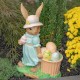 24"Anna Mae" Easter Bunny Garden Statue