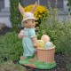 24"Anna Mae" Easter Bunny Garden Statue