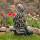 34"Dezlynn" Hand-Painted Magnesium Mermaid Statue