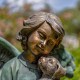 39" Hand-Painted Magnesium Angel Statue – Kaileigh